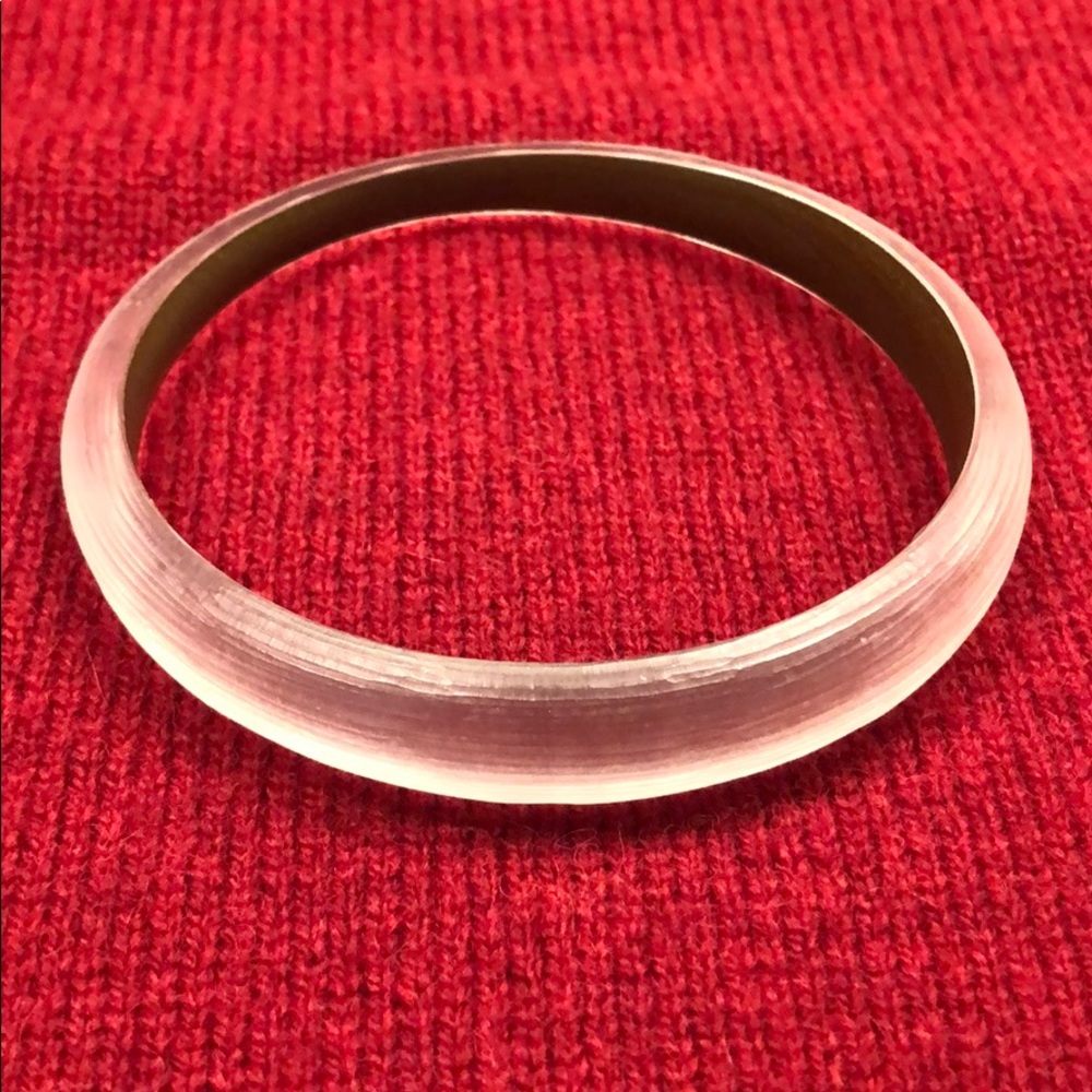Alexis bittar tapered lucite bracelet/bangle